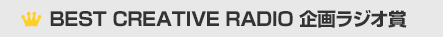 BEST MALE RADIO 企画ラジオ賞